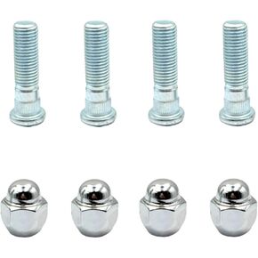 8 Pcs M12x1.50 Wheel Lug Nuts and Bolts Set Kit Compatible with Kia Sedona Forte Optima Sportage Soul Hyundai Sonata Elantra Tucson Santa Fe Genesis XG350 Replace#52950-14140 52950-M1000 610568 in Kuwait