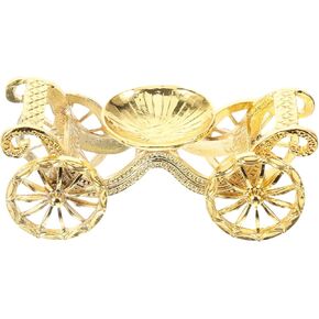 Wakauto Crystal Sphere Holder Metal Vintage Car Ornament​​ Crystal Ball Holder Display Pedestals Rotating Stand Decoration for Bedroom Living .83 X 1.25 X 1.18 Inch in Kuwait