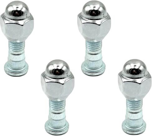 8 PCS M12x1.50 عجلات العروة المكسرات والبراغي مجموعة متوافقة مع Kia Sedona Forte Optima Sportage Soul Hyundai Sonata Elantra Tucson Santa Fe Genesis XG350 استبدال#52950-14140 52950-M1000 610568 in Kuwait