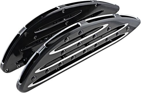 Astra Depot مجموعة كاملة سائق الركاب طقم أرضية ممتدة متوافقة مع 1986-2015 Harley Touring Road King Electra Street Glide in Saudi Arabia