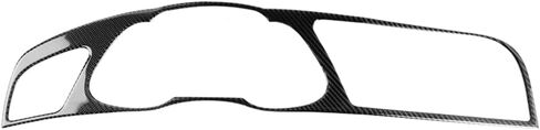 Zhisheng Carbon Fiber Center Console Instrument Panel Overlay Dashboard Cover Trim for Audi A4 B8 Typ 8K 2013-2014, A4L 2013-2016, S4 2013, LHD in Saudi Arabia