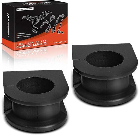 A-Premium 2 x Front To Frame Sway Bar Bushing Kit, Compatible with Chevrolet Trailblazer 2002-2009 & GMC Envoy 2002-2009 & Oldsmobile Bravada 1996-2004 in Saudi Arabia