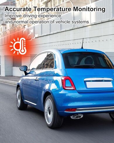 مستشعر درجة حرارة الهواء المحيط خارج FIAT 500 595 695 312 Alfa Romeo Jeep Renegade ، مستشعر درجة الحرارة الخارجي تحت مرآة الباب استبدال 71753245 in Saudi Arabia