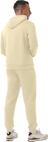 PrinStory Men's Tracksuit 2 Piece Drawstring Hoodie Sweatsuits Jogging Suits Casual Outfits for Men in Saudi Arabia