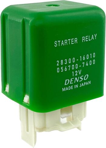 Starter Relay 28300-16010 056700-7400 (2-Pack) 30A 12VDC SPST 4-Pin Compatible for Toyota and Camry Select Models - P0615 Error Fix in Saudi Arabia
