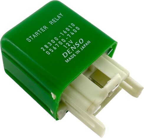 Starter Relay 28300-16010 056700-7400 (2-Pack) 30A 12VDC SPST 4-Pin Compatible for Toyota and Camry Select Models - P0615 Error Fix in Saudi Arabia
