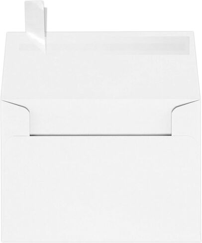 LUXPaper 4Bar A1 Invitation Envelopes | 3 5/8" x 5 1/8" | Bright White | 24lb. Text | 250 Qty in Saudi Arabia
