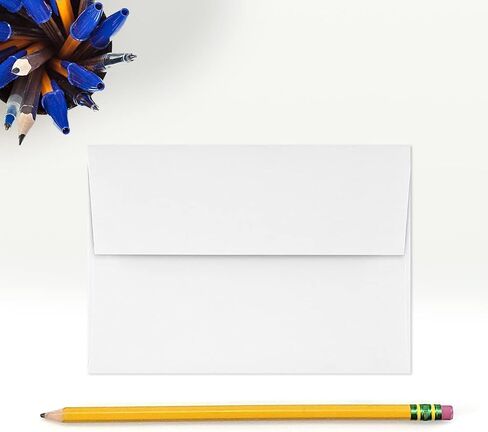 LUXPaper 4Bar A1 Invitation Envelopes | 3 5/8" x 5 1/8" | Bright White | 24lb. Text | 250 Qty in Saudi Arabia