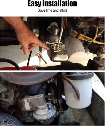 مضخة الوقود الميكانيكية تناسب فورد مارين 5.0 5.8 302 351W V8 قارب صغير كتلة mercruiser الصليبية بليئة (PCM) فولفو بنتا SP1353MP استبدال 3854053 77121 40690 987024 in Saudi Arabia