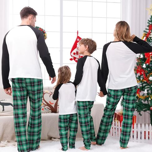 CIYCUIT Family Christmas Pjs Matching Sets Reindeer Christmas Pajamas for Family and Dog in Saudi Arabia