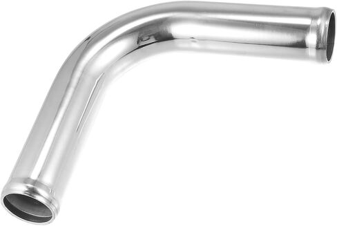 OD 1.5" 38mm Leg Length 4" 100mm Aluminum Alloy Tube Intercooler Pipe 90 Degree Bend Elbow Air Intake Tube Silver Tone for Car Replacement in Saudi Arabia