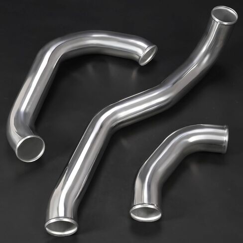 KUAFU Intercooler Pipe Kit Compatible with 2008-2010 Ford 6.4L Powerstroke Diesel Heavy Duty Aluminium Hot & Cold Side in Saudi Arabia