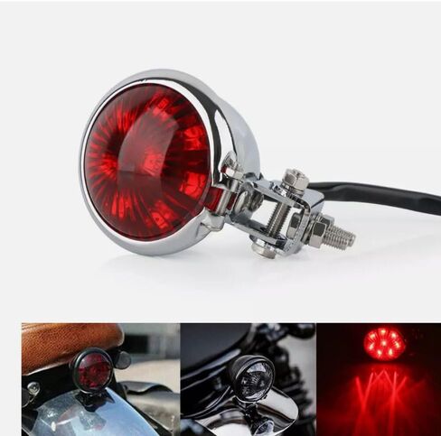 LED LED ذيل الدراجات النارية LED RETRO RED BRAKE LIGHT BRAKE TAIL LIGH in Kuwait