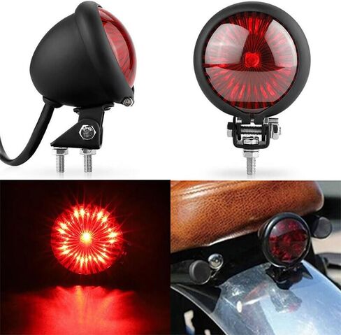 LED LED ذيل الدراجات النارية LED RETRO RED BRAKE LIGHT BRAKE TAIL LIGH in Kuwait