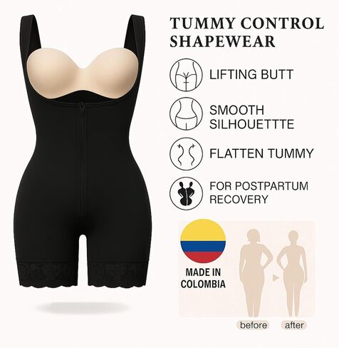 Luxury Colombian Faja Padded Butt Lifter Panty – Removable Padding, Lace & Invisible Seamless Shapewear 4009 in Saudi Arabia