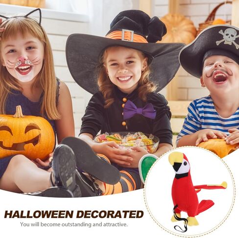 إكسسوارات القراصنة ، 1 مجموعة الببغاء على دعامة الكتف و Pirate Eye Patch Patch Halloween Eye Eye Assum in Saudi Arabia