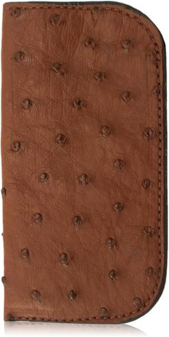 Genuine Ostrich Leather Soft Sunglasses & Eyeglasses Case in Saudi Arabia