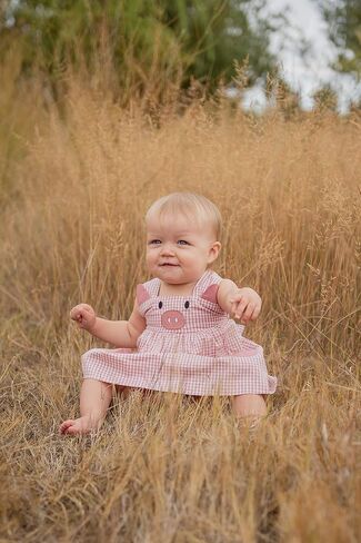 Baby Girls Sleeveless Dress with Sash in Saudi Arabia