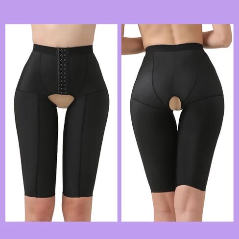 Thigh Shaper Pants for Women After Liposuction,High Waist Shapewear Pants Tummy Control Hip Lifter Leggings in Saudi Arabia