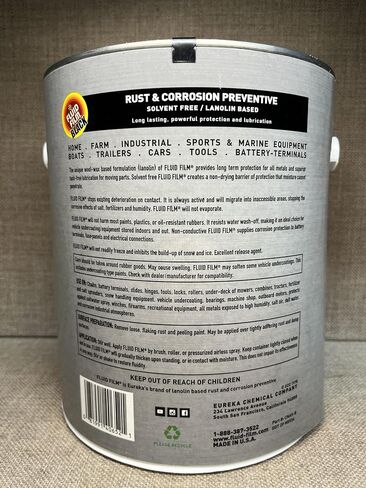 Gallon Fluid Film Black, Pro Undercoating Spray Gun, 32" 360* Wand, 2 Black Quart Bottles, and 50 Rust Plugs in Saudi Arabia