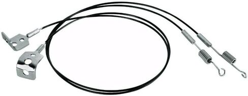 لـ Chevy for Camaro 1967-1969 ، لـ Pontiac for Firebird 1967-1969 ، قم بالتواء العليا القابل للتحويل إلى أسفل كابلات الزوج in Kuwait