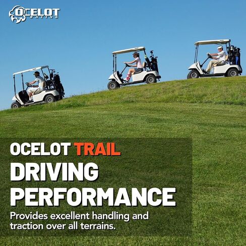Ocelot Trail 22x10x10 Golf Cart Tires Rugged 4-Ply Multi-Terrain Tire with Superior Traction and Mud-Resistant Self-Cleaning Tread Design for Long-Lasting Performance on Any Road in Saudi Arabia