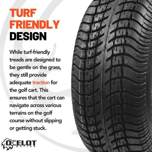 205/30-12 Ocelot Course Pro Golf Cart Tire in Saudi Arabia