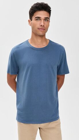 تي شيرت رجالي من Marine Layer بتصميم Sea Change Crew in Kuwait