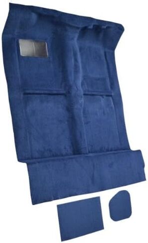 ACC Automotive Carpet المتوافقة مع من 1989 إلى 1995 Toyota Toyotded Cab Truck ، (89-Early 95) (2004 Blue Neon Pile) in Saudi Arabia