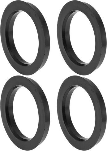 79.6mm to 60.1mm Car Wheel Hub Centric Rings Black Polycarbonate Wheels Center Shaft Shock Absorbing Hubrings 4 Pcs in Saudi Arabia
