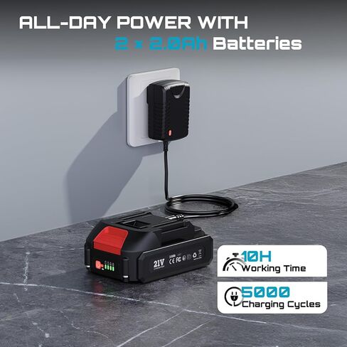 Tile Vibration Tool, Seesii Cordless Tile Vibrator Leveling Machine with2×2000mAh Batteries, 16mm Large Suction Strong Grip, 12-Speed Adjustable Tile Tools for Floor/for the Pro and DIY in Kuwait