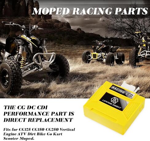 CG125 DC CDI مربع السباق العالي الأداء الجزء الرقمي قابلة للتعديل 9 منحنيات الإشعال مناسبة ل CG125 CG150 CG250 أجزاء الدراجات النارية in Kuwait