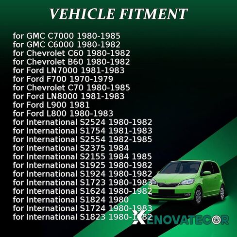 طقم مجموعة أسطوانة طبلة أسطوانة البديل B3QH2221A ، B6QH2221A ، 1843495 لـ Chevrolet B60 ، C60 ، C70 1980 1981 1982 1983-1985 for Ford F700 ، F7000 1979 Bear 2 Piece 2 Piece. in Kuwait