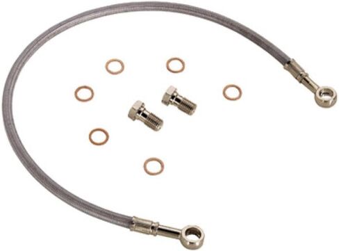 خط فرامل مضفر من TUSK ATV ATV LINE LIND LEND LENGTING +4 بوصة الفضة ل Yamaha Raptor 660 2001-2005 in Kuwait