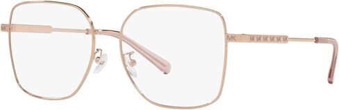 Michael Kors MK3056 Naxos Prescription Eyewear Frames, Rose Gold/Demo Lens, 55 mm in Saudi Arabia