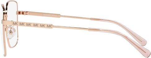 Michael Kors MK3056 Naxos Prescription Eyewear Frames, Rose Gold/Demo Lens, 55 mm in Saudi Arabia