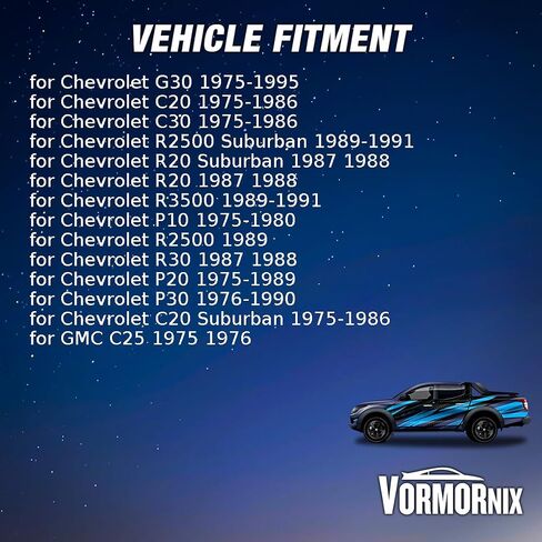 طقم عمود ذراع ذراع التحكم في التعليق في شيفروليه C30 ، G30 ، P10 ، C20 Suburban 1975 1976 1977 1978 1979 1980 1981 1982 1983 1984 1985 1986-1995 استبدال 3901038 1 PCS in Saudi Arabia