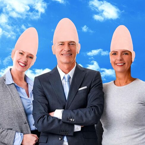 Halloween Alien Wig Cone Bald Head Hairless Fake Skull Cone Hat Conehead Wig Cap Egg Shaped Eggs for Halloween Movie Cosplay Party Adult Men Women Dress Up Outfit in Saudi Arabia