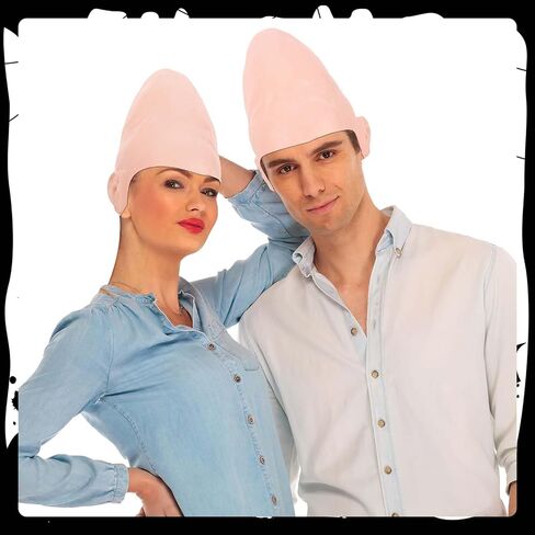 Halloween Alien Wig Cone Bald Head Hairless Fake Skull Cone Hat Conehead Wig Cap Egg Shaped Eggs for Halloween Movie Cosplay Party Adult Men Women Dress Up Outfit in Saudi Arabia