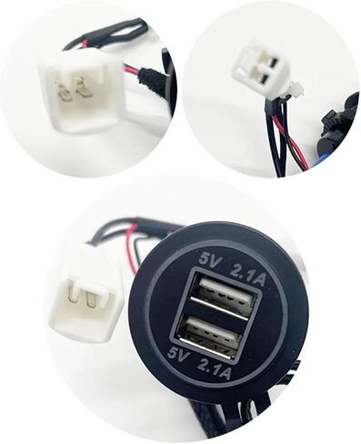 Compatible for Toyota corolla 2014-2018 A/C air conditioning Rear outlet Panel USB charger Pipe duct Rear air outlet modified(B-White KIT) in Saudi Arabia