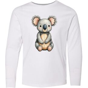 حبر قميص خمر من أفخم Koala Bear Youth Long Sleeve T-Shirt in Kuwait