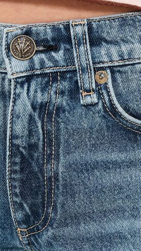 rag & bone Women's Saige Low Rise Full Relaxed Straight Jeans in Saudi Arabia