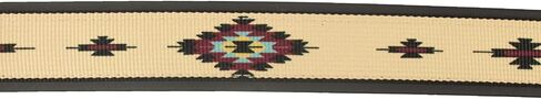 Thomas Bates Liberty II 1-3/4 '' Men's Leather Belt مع مشبك الأسطوانة المعدنية الشاقة-أنماط جنوب غرب وصيد الأسماك in Kuwait