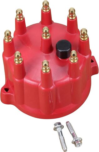 AIP Electronics RED V8 Heavy Duty Performance Ignition Distributor Cap Compatible with 1992-2003 Dodge Pickup Dakota Ram 5.2L 5.9L V8 OEM Fit CAP1039-R in Saudi Arabia