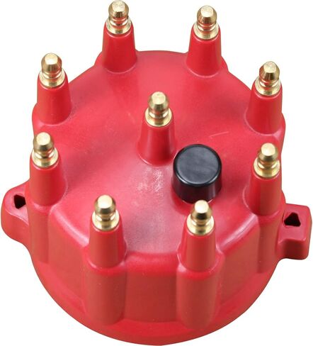 AIP Electronics RED V8 Heavy Duty Performance Ignition Distributor Cap Compatible with 1992-2003 Dodge Pickup Dakota Ram 5.2L 5.9L V8 OEM Fit CAP1039-R in Saudi Arabia