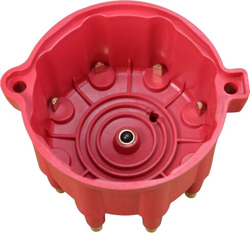 AIP Electronics RED V8 Heavy Duty Performance Ignition Distributor Cap Compatible with 1992-2003 Dodge Pickup Dakota Ram 5.2L 5.9L V8 OEM Fit CAP1039-R in Saudi Arabia