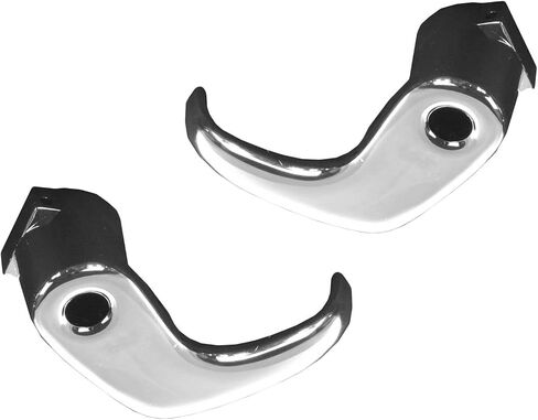 Locking Vent Window Handle Chrome Pair Set Compatible with Chevy GMC Blazer Jimmy Suburban in Saudi Arabia