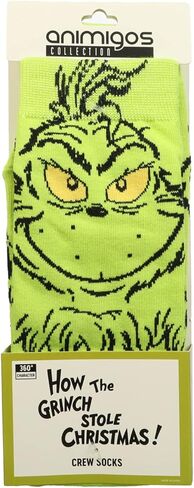 Bioworld The Grinch 360-Degree Character Crew Socks in Saudi Arabia