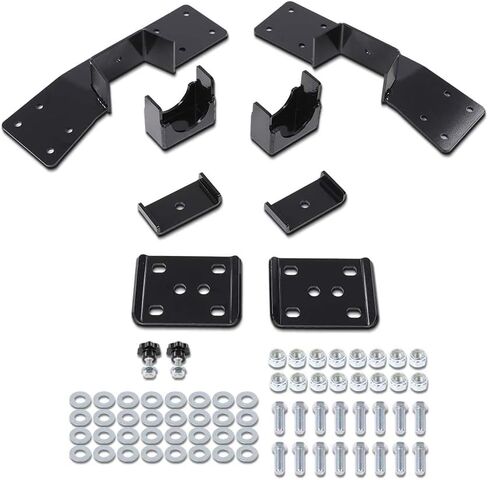 Grand Orange 6 "محور خلفي خفض الإطار Cotch & Flip Kit ، Fit Chevy Silverado 1500 1999-2006 ، Fit GMC Sierra 1500 Pickup 1999-2007 ، Steel W/Mounting Hardware in Saudi Arabia