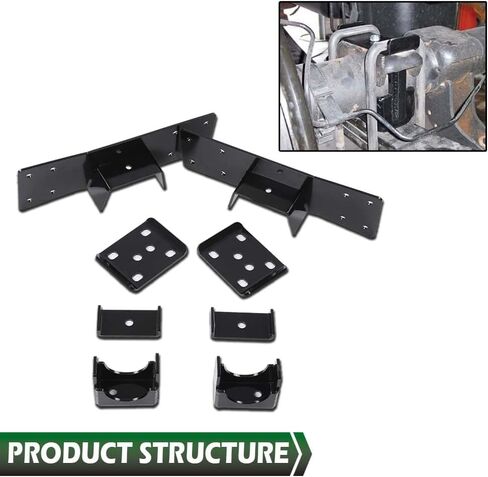 Grand Orange 6 "محور خلفي خفض الإطار Cotch & Flip Kit ، Fit Chevy Silverado 1500 1999-2006 ، Fit GMC Sierra 1500 Pickup 1999-2007 ، Steel W/Mounting Hardware in Saudi Arabia